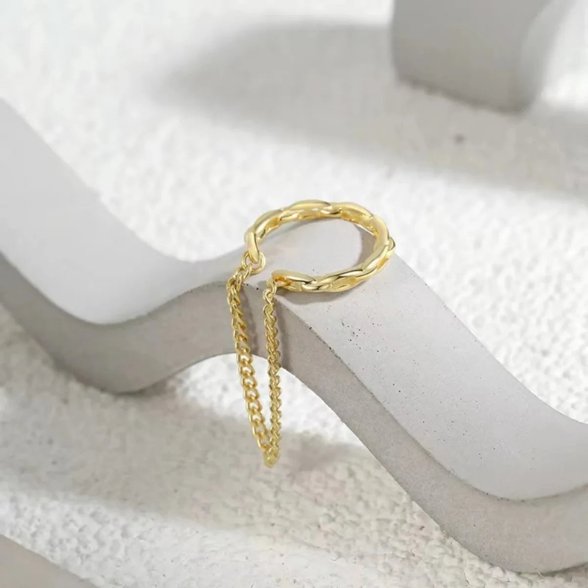1pc Fashion Minilist No Piercing Ear Cuff Earrings for Woman Fake Piercing Chain Ear Bone Clip for Girl Cuffs Jewelry