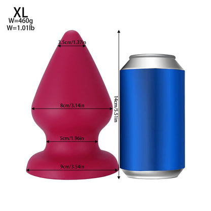 Soft Silicone Dilatador Anal Plug In Toys Adault 18 Buttplug 6 Size Choose Big Anal Toys Butt Plug Sexy Adult Man Female Sextoy