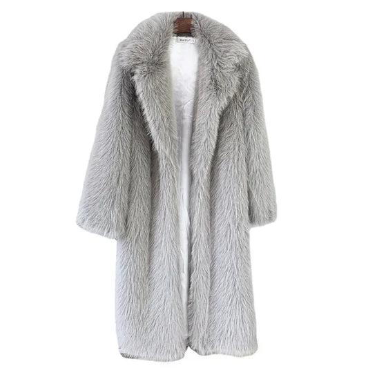 Women's Long Faux Fur Coat