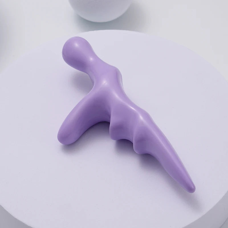 T-Shape Acupoint Massager Thumb Press Trigger Point Relieve Fatigue Manual Full Body Deep Reflexology Tool