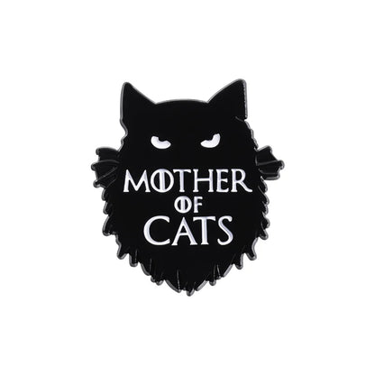 31 Types Cartoon Punk Black Peeping Cat Brooch Enamel Pins Cute Cat Reading Book Brooches Bag Lapel Badge Jewelry Gifts Friends