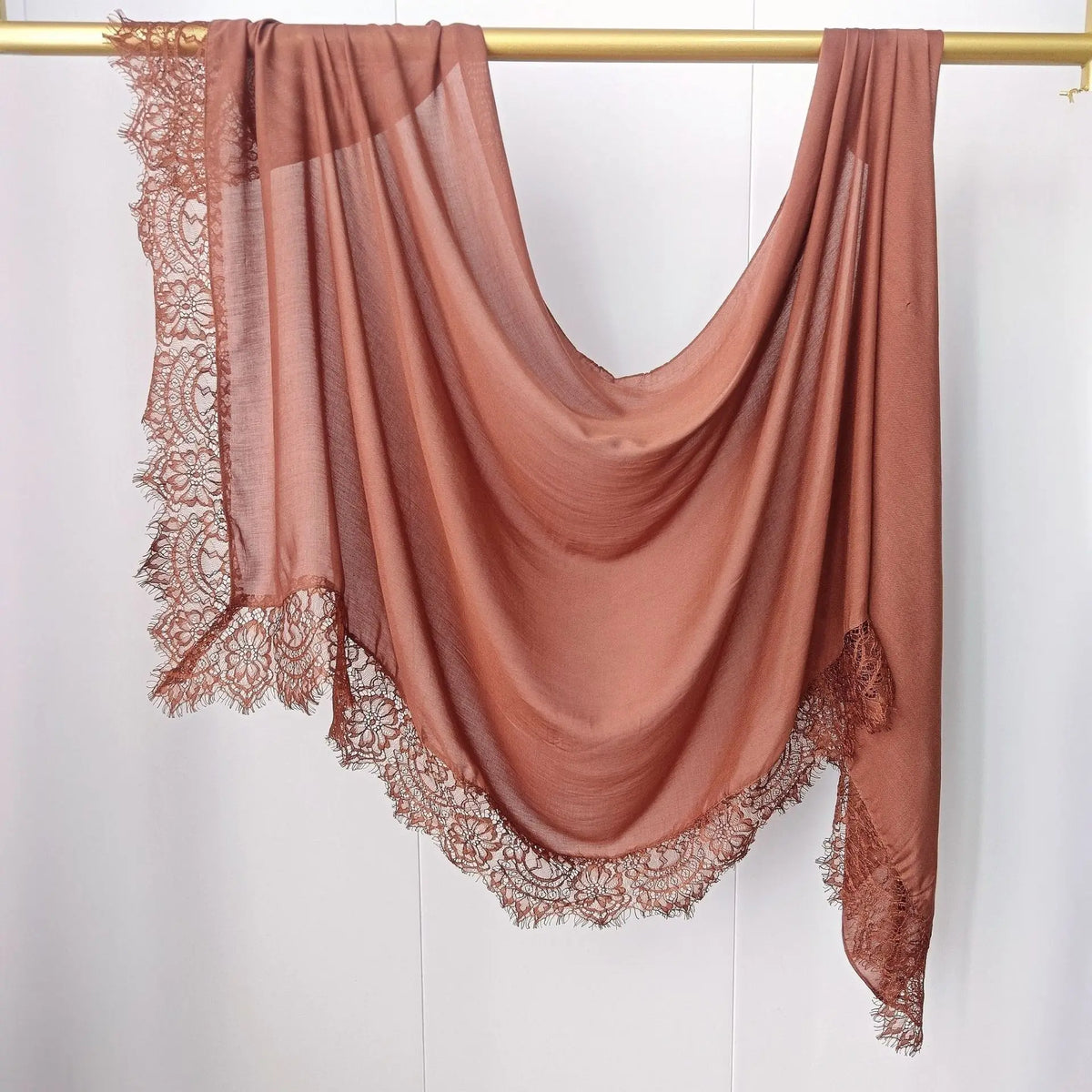 Ramadan Rayon Cotton Modal Hijab Scarf Lace L Edge Splicing Turban Breathable Shawl Cotton Plain Scarf Headscarf Women Hijabs