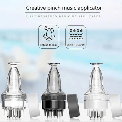 Scalp Applicator Liquid Comb For Hair Scalp Treatment Essential Oil Liquid Guiding Massager Comb Hair Growth Serum Oil Apply