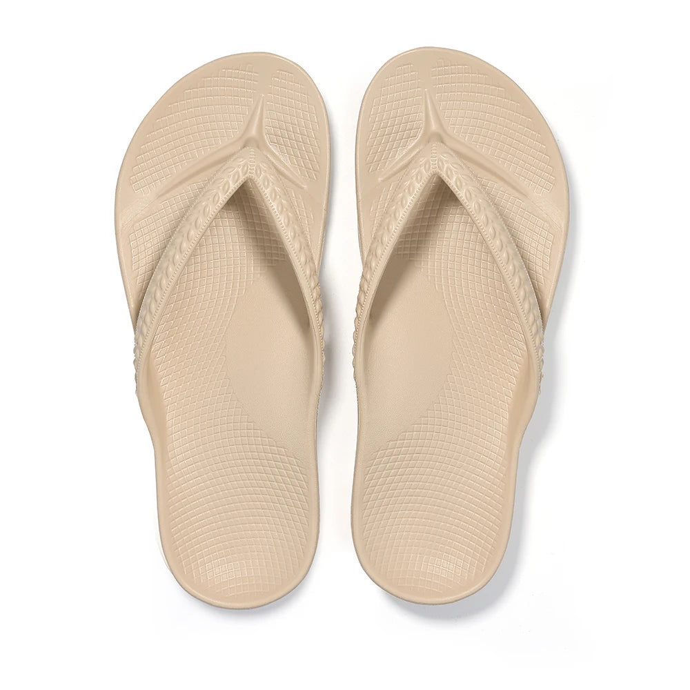 New Arch Support Women's Flip Flops Orthotic Sandals For Plantar Fasciitis Relief Summer Ladies Beach Sandals House Bath Slides