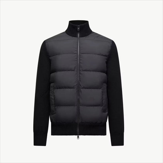 Parkas Men Thick Warm Coats Zipper Jackets Full Sleeve Stand Collar Splice Y2k Streetwear Jacket Work Coat 2026 Autumn Winter