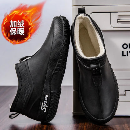 Leisure Thick Soled Waterproof Outdoor Wear-resistant Women's Short Tube Water Shoes Daily Casual Rain Boots 2026 New