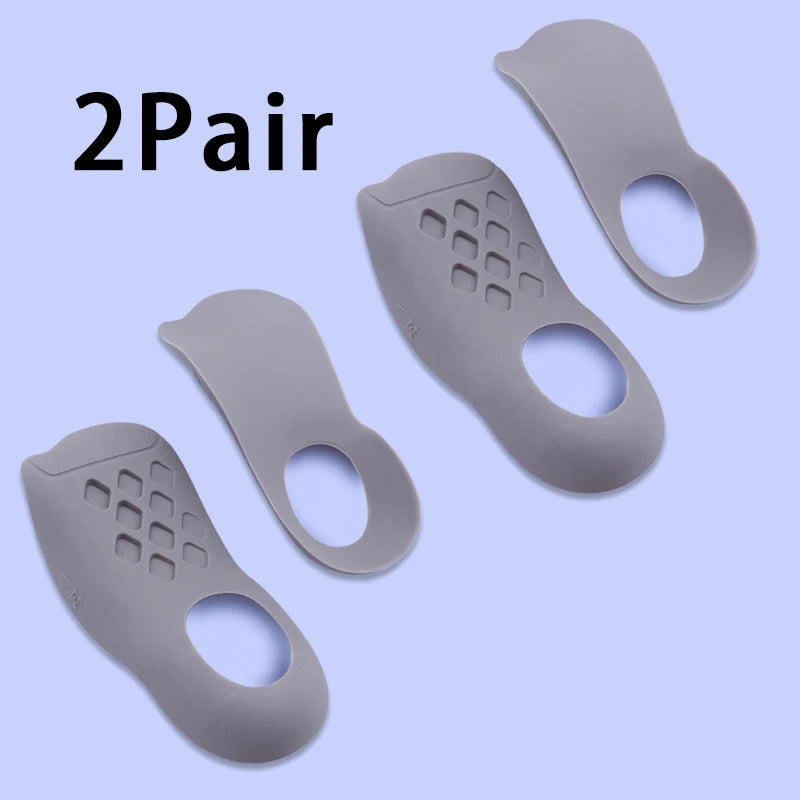 1 Pair Orthopedic Insoles Arch Collapse Flat Foot Orthopedic Insoles Insert Arch Support Insoles Foot Care Insoles Unisex