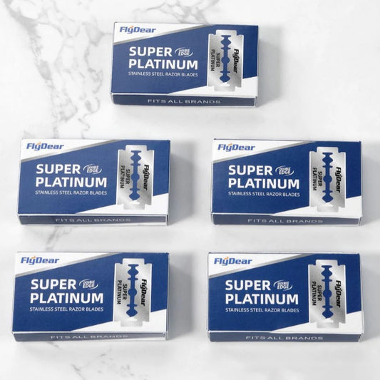 10 Pcs/100PcsDouble Edge Razor Blades for Shaving Men, Professional Barber Razor, Beard Trimmer Tool
