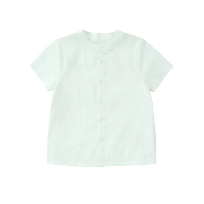 AS SS26 Sage Collection 100% Cotton Gingham Girls Embroidery Collar Dress Cable Sweater Top Brother Sister Family Matching