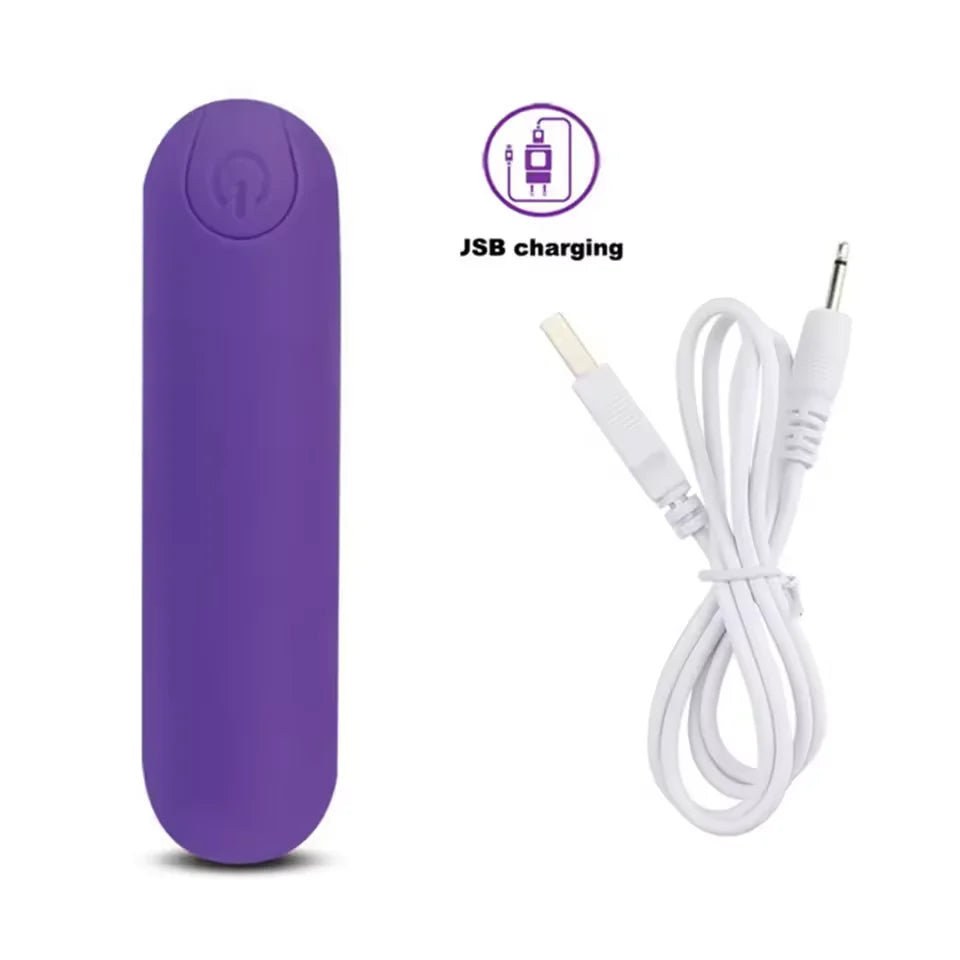 Mini Metal Bullet Vibrator Powerful Stimulate G Spot Vaginal of Female Masturbator Portable Massage Clitoral Adult Toys for 18+