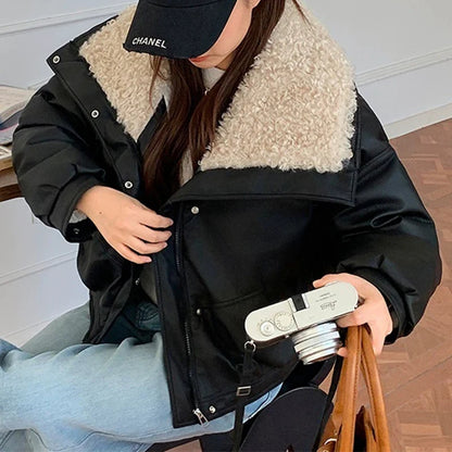 Women's Textured-Trim Zip-Front Jacket