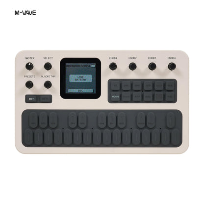 M-VAVE FM-1 Desktop FM Synthesis Keyboard, ANN Tone Clone Tech, 9 Built-in Effects Chain, Mono/Poly Mode, TFT Display