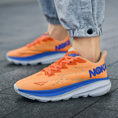 PARZIVAL Men's Sneaker Air Cushion Runner Trainers Tenis Marathon Sports Running Shoes Women Outdoor Athletic Speciality Sneaker