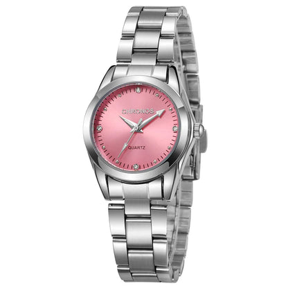 CHRONOS Women Watches Luxurious Quartz Sparkling Rhinestone Dial Dress Wristwatches for Ladies Relogio Feminino