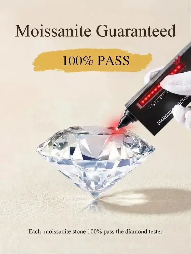 Classic Fashion 1CT Marquise Moissanite Diamond Rings for Women Anniversary Wedding 925 Sterling Silver Fine Jewelry