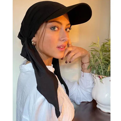 Soft Modal Inner Hijab Caps Muslim Stretch Turban Cap Islamic Underscarf Bonnet Hat Female Headband Turbante baseball cap
