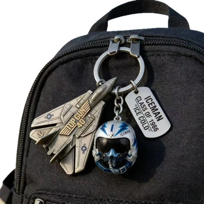 In Stock Top Gun 40th Anniversary Keychain Pilot Duck Cosplay Collectible Figurine 2026 Movie Fan Exclusive Gift