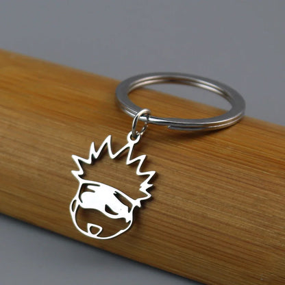 Anime Keychain Geto Suguru Satoru Gojo JJK Phone Charm Accessories Pendant Keyring Bag Jewelry Gift