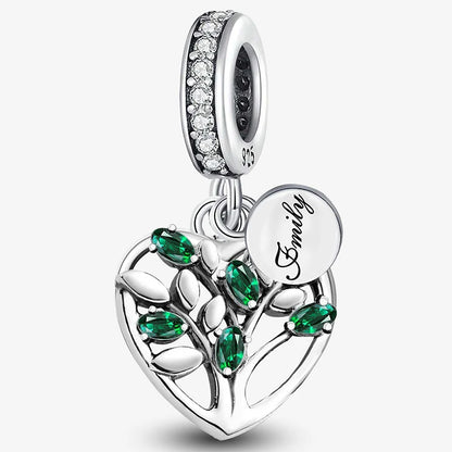 Fit 925 Original Bracelets Love Heart Flower Four Leaf Clover Turtle 925 Silver Charms Beads DIY Birthday Jewelry Gift