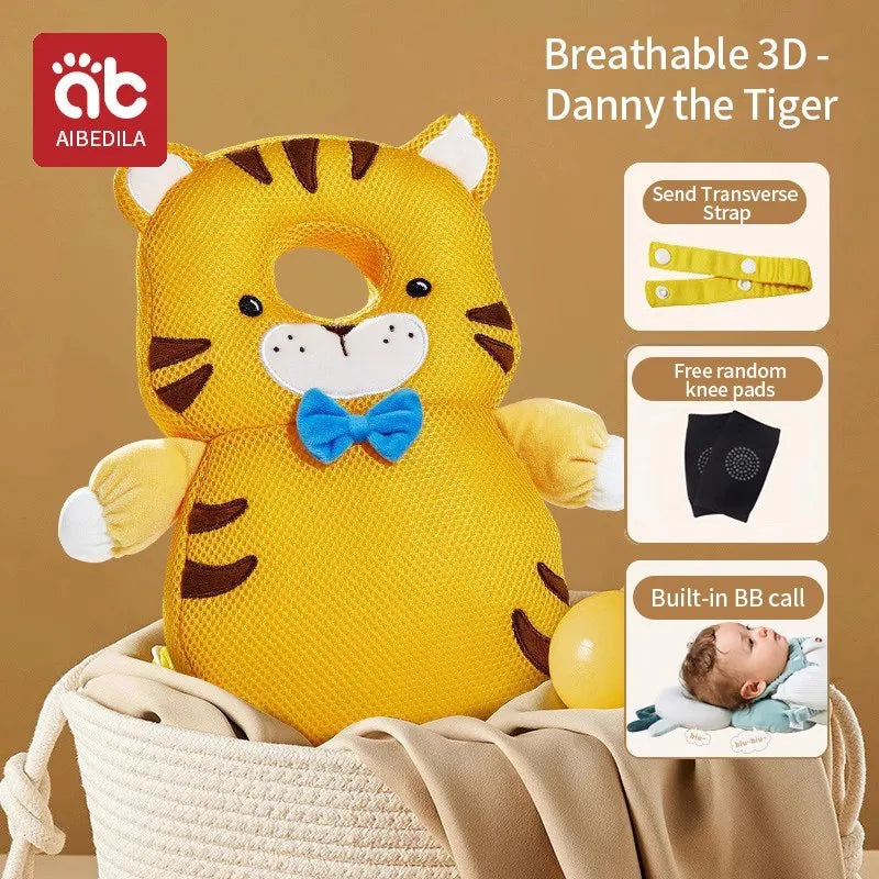 Baby Head Back Protector Safety Pad Newborn Walk Learning Headgear Anti-Fall Pillow Toddler Fall Prevention Cushion for Infants
