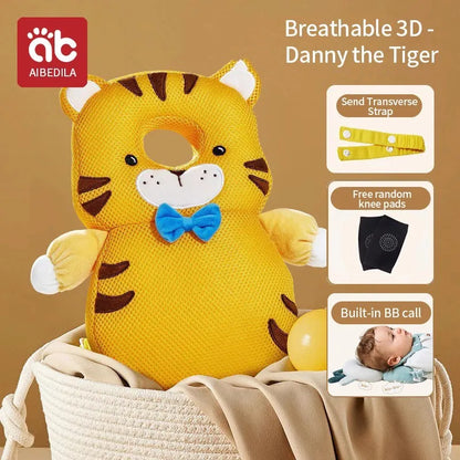 Baby Head Back Protector Safety Pad Newborn Walk Learning Headgear Anti-Fall Pillow Toddler Fall Prevention Cushion for Infants