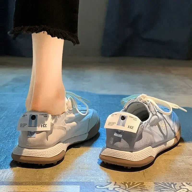 Sneakers Flat Women Footwear Sports Ladies Shoes Lace Up Luxury A On Offer Urban Young On Sale And Low Price Light New In Spring