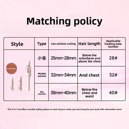 Best Seller Multifunctional Automatic Curling Iron 5-in-1 Automatic Curling Iron Changing Head Egg Roll Wave