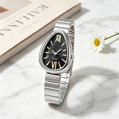 Casual Fashion Alloy Women Quartz Watches Anniversary Gift Business Wristwatches