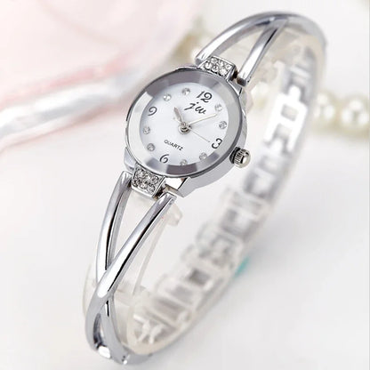 New Fashionable Women Bracelet Watch Woman Watches Small Dial Quartz Popular Leisure Watch-Bracelet Time Woman Elegant Watches