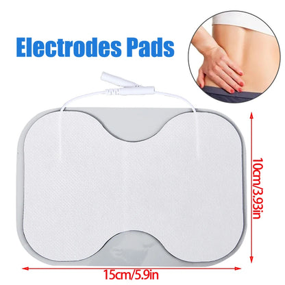 Eyes/Lips/Waist Electrode Pad Non Woven Fabric Replacement Electrode Patch Accessory for Pulse Massager Electrode Pad