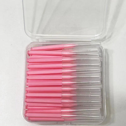 60Pcs Interdental Brush Health Care Tooth Push-Pull Escova Removes Food And Plaque Better Teeth Oral Hygiene Tool Oral Care