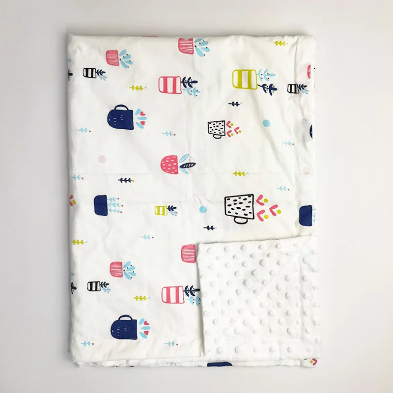 100 * 75 Spring/Summer New Baby Bean Blanket
