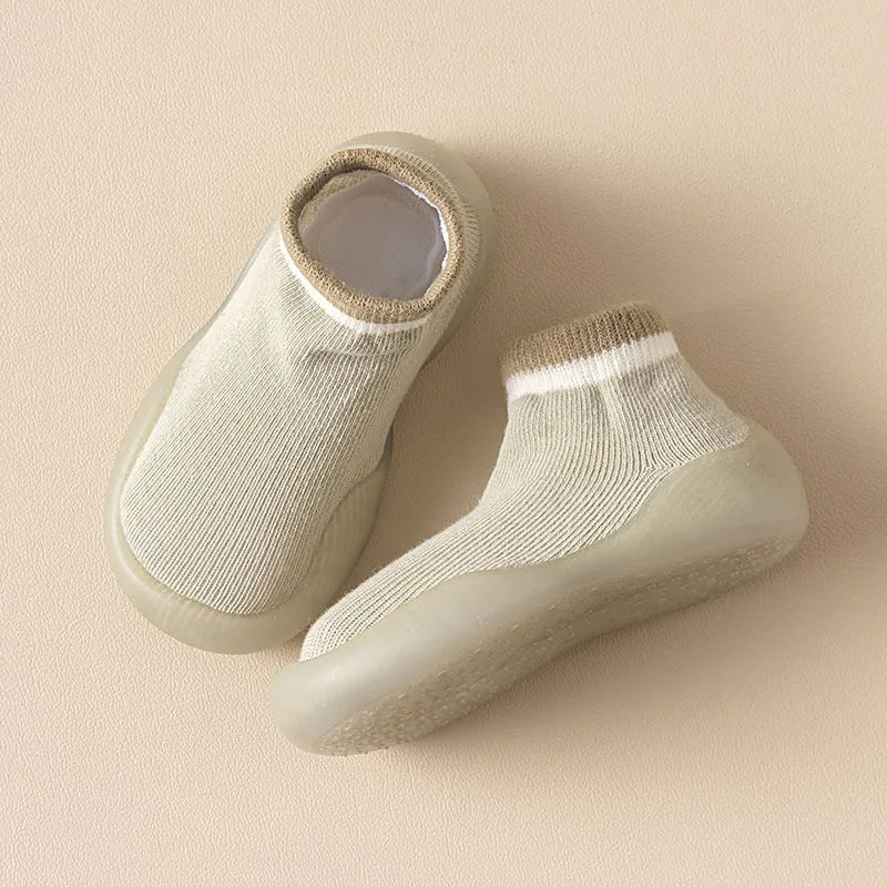 Baby Socks Shoes Infant Color Matching Cute Kids Boys Shoes Doll Soft Soled Child Floor Sneaker BeBe Toddler Girls First Walkers