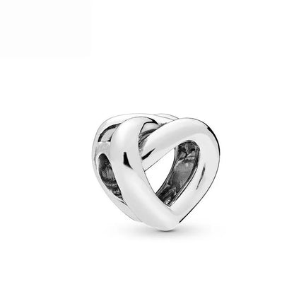 New Heart-Shaped, Charm Bead, Pig, Headphone ,Pendant Suitable For Bracelet Original DIY Exquisite jewelryaccessories 925 silver
