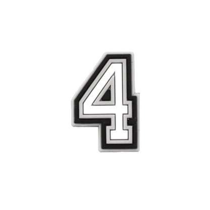 1 PCS Letter Charms for Clog Sandals Shoe Decoration 0-9# Number Alphabet ABC-Z Characters DIY Shoes Pins for Boy Girl Men Women