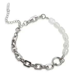 Stainless Steel Heart-shaped Ladies Elegant Bracelet  For Women Crystal Bangle