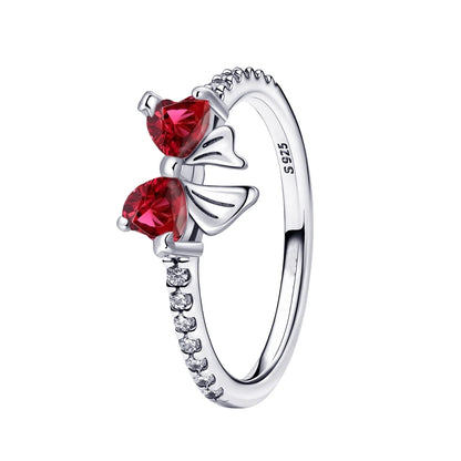 Fashion Rings for Women Stars and Moon Sunflower Pink Heart Zircon Luxury Wide Rings Fashion Engagement Wedding Jewelry Gift