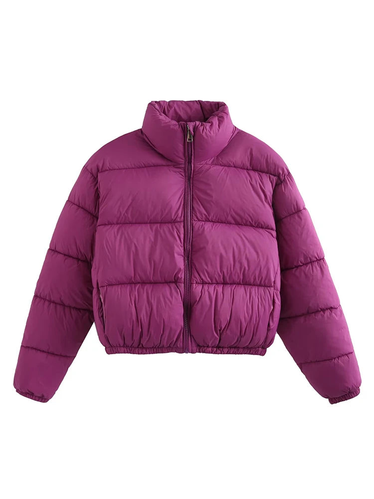 Women's Cropped Puffer Jacket