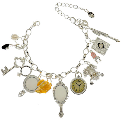 Clearance_Cat Pendant Charm Chain Link Bracelets For Women Cowgirl Cuff Bangles Fashion Jewelry Egyptian Bastet Pulseira Accesso