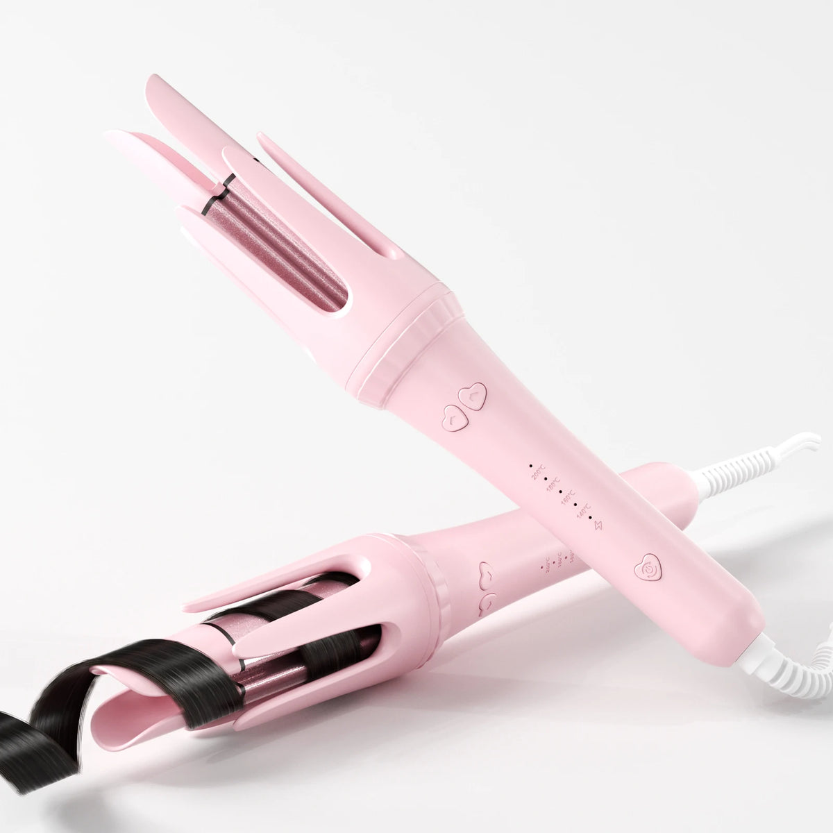 32mm Hair Curling Wand Professional Portable Curler Iron Electric Curly Tongs for Creating Various Hairstyles for Hair Makeover