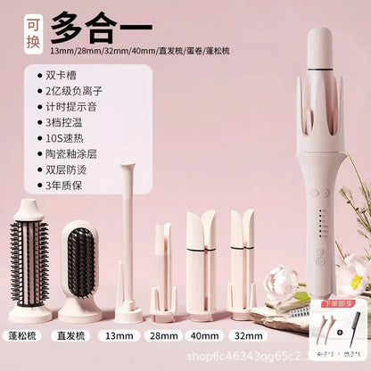 Best Seller Multifunctional Automatic Curling Iron 5-in-1 Automatic Curling Iron Changing Head Egg Roll Wave