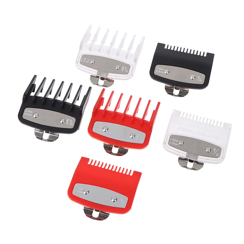 2PCS Hair Clipper Guide Comb Cutting Limit Combs Standard Guards Attach Parts