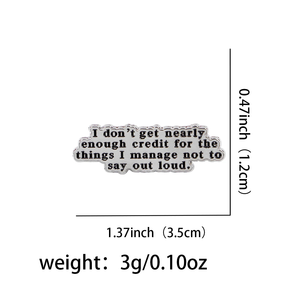 Funny Quotations plz use it Enamel Pin Flower Badges Lapel Pins for Clothes Backpacks Raccon Brooch Jewelry Gifts for Friends