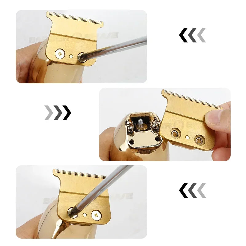 Professional Hair Clipper Blade For Babyliss PRO Hair Trimmer Barber Trimmer Replacement Blade FX707 Cutter Barber Accessories