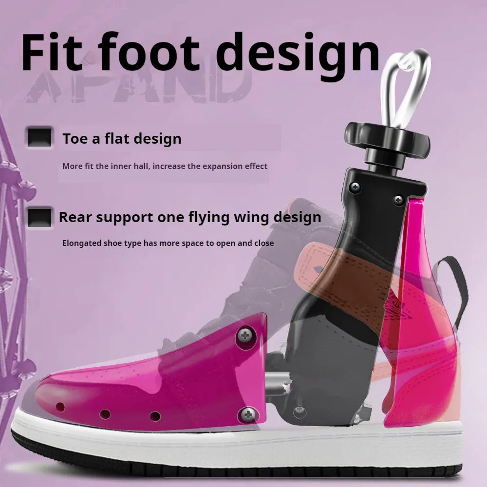 2Pcs High top Shoe Trees Adjustable Length Width Shoes Stretcher Boots Sneakers Shoe Stretchers Men Woman AJ Shoes Tree