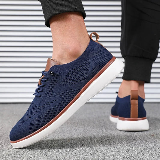 Men's Lightweight Knitted Shoes Comfortable All Day Long Have Excellent Fit Walking Shoes Suitable for Daily Wear Hiking Shoes