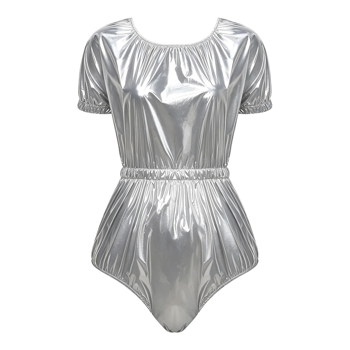 Womens Mens Leak-proof Diaper Cover Jumpsuit Elastic Waist Tear-away Bodysuit Waterproof Nursing Special Needs Reusable Diaper