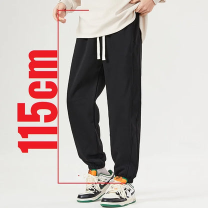 Lengthened 110 115 Cm Men's Tall Pants Elastic Sport Jogger Trouser Male Extra Long Length 190cm 200cm Teeneeger Thin Sweatpants