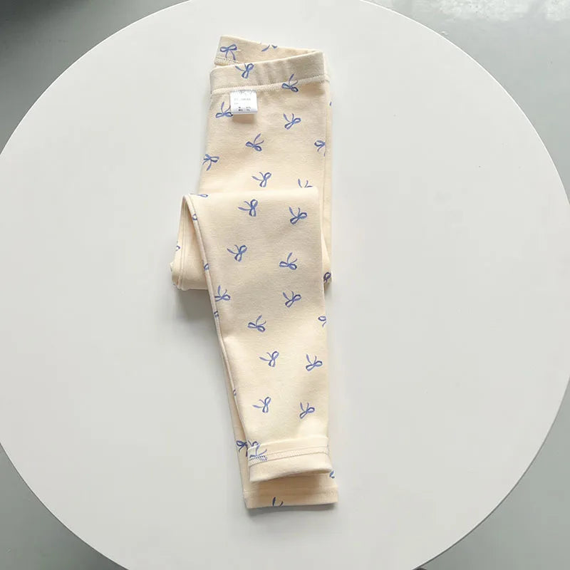 Girls Legging Autumn Winter Pants For Kids Thick Cotton Elastic Children Pants Versatile Slim Toddler Tights Baby Teen Clothing