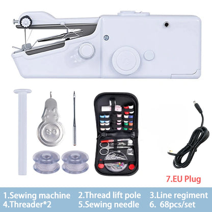 Sewing Machine Household Small Multi-Function Portable Mini DIY Manual Tailor Sewing Machine Manual Sewing Machine